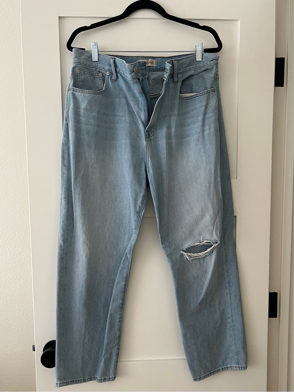Madewell ‘90s Straight Crop Jeans Size 31